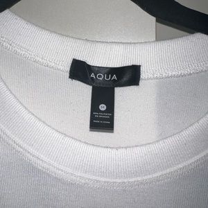 Aqua puff sleeve body suit